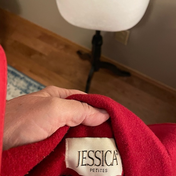 Jessica brand red dress and matching coat - Picture 5 of 6